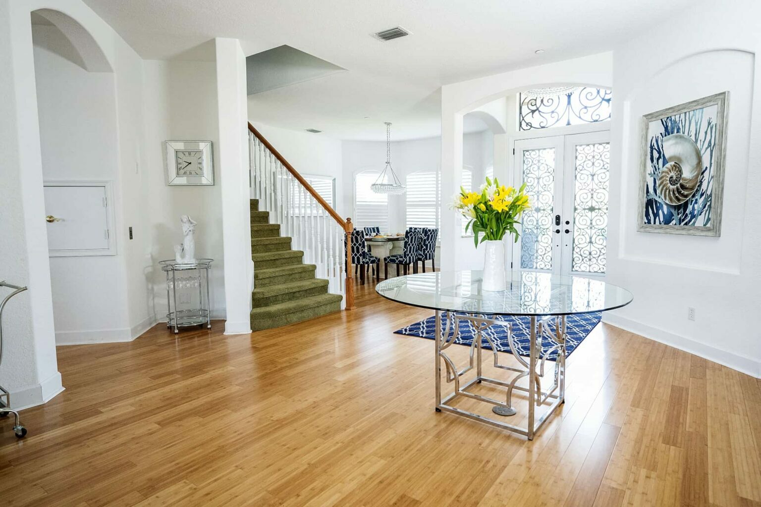 naples fl vacation home - Foyer upon entry from mail door.