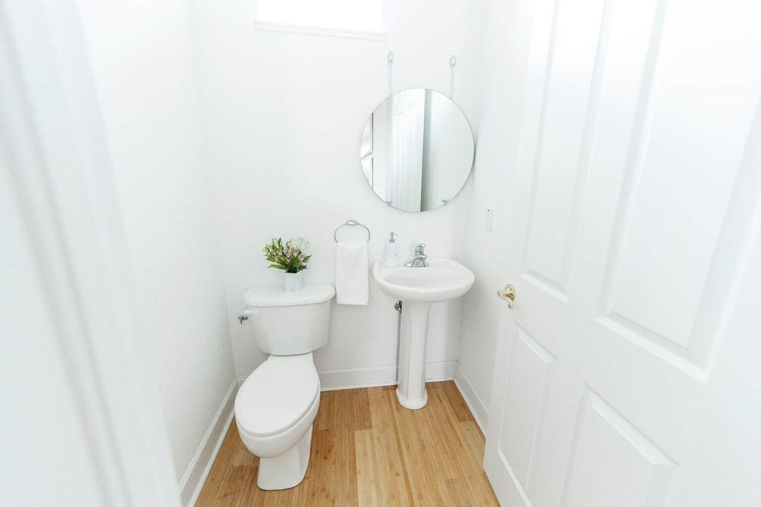 naples fl vacation home Powder room, main floor.