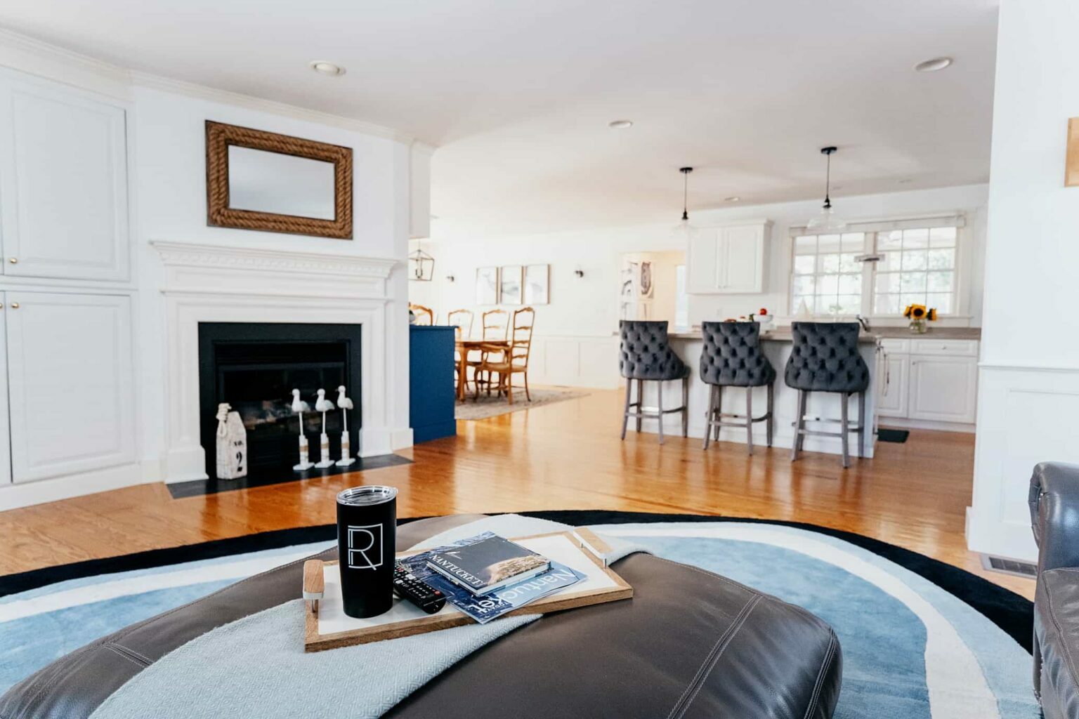 nantucket ma vacation home living room