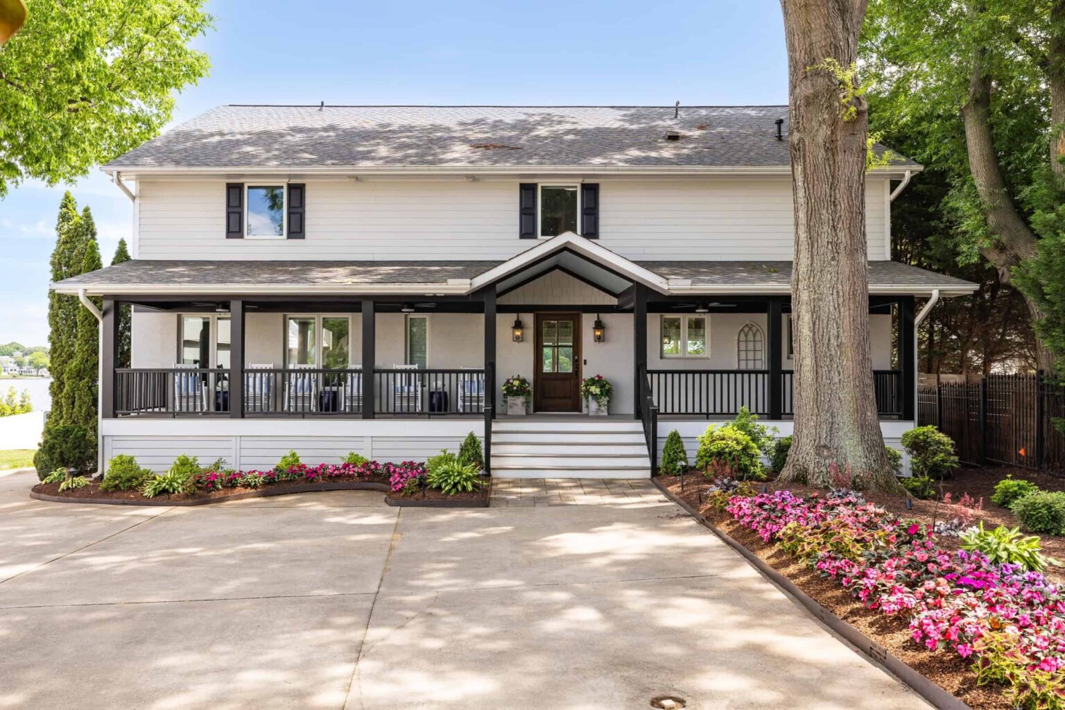 whispering shores lake norman nc luxury vacation rental rozel