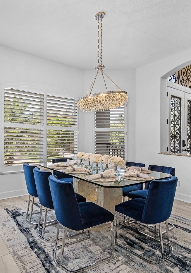 rozel naples fl vacation home winterwind front dining table